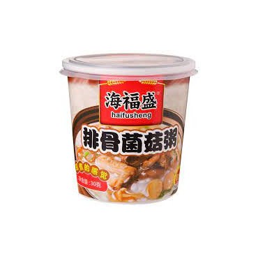 海福盛-排骨菌菇粥 37g
