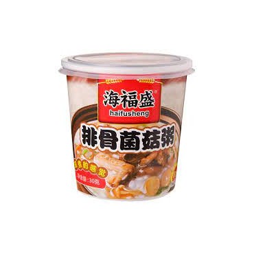 海福盛-排骨菌菇粥 37g