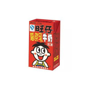 旺仔牛奶包装复原乳牛奶 125ml