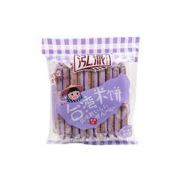 泓派-台湾米饼-紫薯味 150g