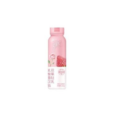 蒙牛花果轻乳玫瑰草莓 230ml