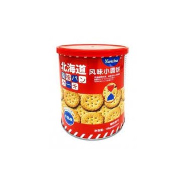 北海道风味日式小圆饼干海盐味