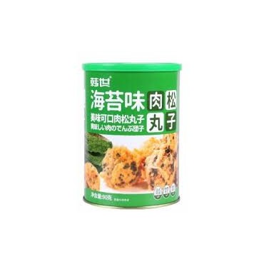 韩世嗨爆肉松丸子海苔 90g